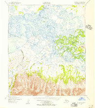 Teller A-1 Alaska Historical topographic map, 1:63360 scale, 15 X 15 Minute, Year 1950