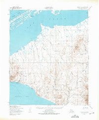 Teller C-6 Alaska Historical topographic map, 1:63360 scale, 15 X 15 Minute, Year 1950