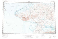 Teller Alaska Historical topographic map, 1:250000 scale, 1 X 4 Degree, Year 1950
