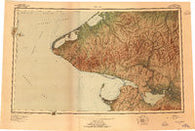 Teller Alaska Historical topographic map, 1:250000 scale, 1 X 4 Degree, Year 1950