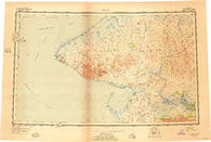 Teller Alaska Historical topographic map, 1:250000 scale, 1 X 4 Degree, Year 1950