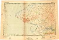 Teller Alaska Historical topographic map, 1:250000 scale, 1 X 4 Degree, Year 1950
