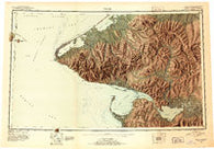Teller Alaska Historical topographic map, 1:250000 scale, 1 X 4 Degree, Year 1951