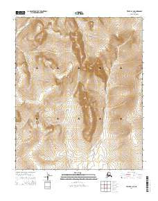 Teller B-1 NE Alaska Current topographic map, 1:25000 scale, 7.5 X 7.5 Minute, Year 2014
