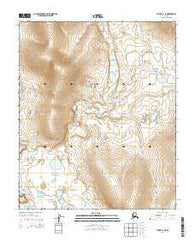 Teller B-1 SE Alaska Current topographic map, 1:25000 scale, 7.5 X 7.5 Minute, Year 2014