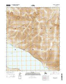 Teller B-3 SE Alaska Current topographic map, 1:25000 scale, 7.5 X 7.5 Minute, Year 2014