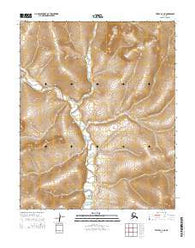 Teller C-2 NE Alaska Current topographic map, 1:25000 scale, 7.5 X 7.5 Minute, Year 2014