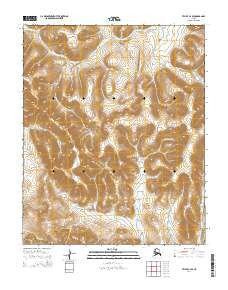 Teller C-4 SE Alaska Current topographic map, 1:25000 scale, 7.5 X 7.5 Minute, Year 2014