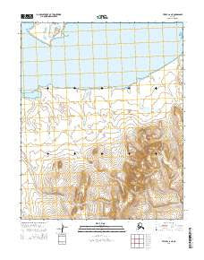 Teller C-6 NE Alaska Current topographic map, 1:25000 scale, 7.5 X 7.5 Minute, Year 2014