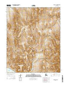 Teller C-6 SE Alaska Current topographic map, 1:25000 scale, 7.5 X 7.5 Minute, Year 2014