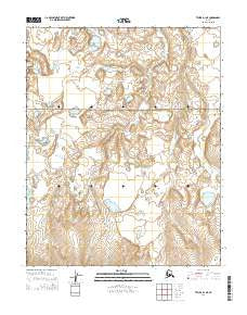 Teller D-1 NE Alaska Current topographic map, 1:25000 scale, 7.5 X 7.5 Minute, Year 2014