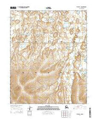 Teller D-1 NW Alaska Current topographic map, 1:25000 scale, 7.5 X 7.5 Minute, Year 2014