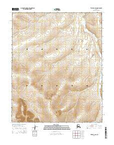 Teller D-1 SW Alaska Current topographic map, 1:25000 scale, 7.5 X 7.5 Minute, Year 2014