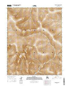 Teller D-2 SE Alaska Current topographic map, 1:25000 scale, 7.5 X 7.5 Minute, Year 2014