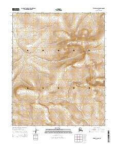 Teller D-2 SW Alaska Current topographic map, 1:25000 scale, 7.5 X 7.5 Minute, Year 2014