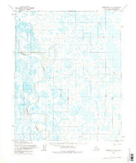 Teshekpuk A-3 Alaska Historical topographic map, 1:63360 scale, 15 X 15 Minute, Year 1955