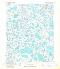 Teshekpuk A-4 Alaska Historical topographic map, 1:63360 scale, 15 X 15 Minute, Year 1955