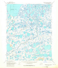 Teshekpuk B-1 Alaska Historical topographic map, 1:63360 scale, 15 X 15 Minute, Year 1955