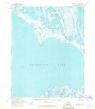 Teshekpuk C-1 Alaska Historical topographic map, 1:63360 scale, 15 X 15 Minute, Year 1955