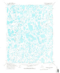 Teshekpuk C-5 Alaska Historical topographic map, 1:63360 scale, 15 X 15 Minute, Year 1955