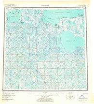 Teshekpuk Alaska Historical topographic map, 1:250000 scale, 1 X 3 Degree, Year 1955