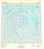 Teshekpuk Alaska Historical topographic map, 1:250000 scale, 1 X 3 Degree, Year 1955