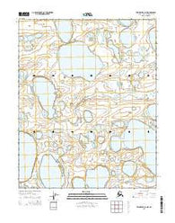 Teshekpuk A-2 NW Alaska Current topographic map, 1:25000 scale, 7.5 X 7.5 Minute, Year 2015