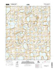 Teshekpuk A-2 SE Alaska Current topographic map, 1:25000 scale, 7.5 X 7.5 Minute, Year 2015