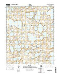 Teshekpuk A-2 SW Alaska Current topographic map, 1:25000 scale, 7.5 X 7.5 Minute, Year 2015