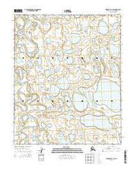 Teshekpuk A-4 SW Alaska Current topographic map, 1:25000 scale, 7.5 X 7.5 Minute, Year 2015