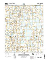 Teshekpuk A-5 NW Alaska Current topographic map, 1:25000 scale, 7.5 X 7.5 Minute, Year 2015