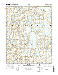 Teshekpuk A-5 NW Alaska Current topographic map, 1:25000 scale, 7.5 X 7.5 Minute, Year 2015