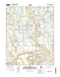 Teshekpuk A-5 SW Alaska Current topographic map, 1:25000 scale, 7.5 X 7.5 Minute, Year 2015