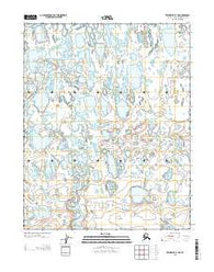 Teshekpuk B-1 NE Alaska Current topographic map, 1:25000 scale, 7.5 X 7.5 Minute, Year 2013