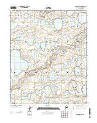 Teshekpuk B-1 SW Alaska Current topographic map, 1:25000 scale, 7.5 X 7.5 Minute, Year 2013