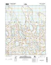 Teshekpuk B-2 NE Alaska Current topographic map, 1:25000 scale, 7.5 X 7.5 Minute, Year 2013