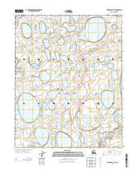 Teshekpuk B-2 SE Alaska Current topographic map, 1:25000 scale, 7.5 X 7.5 Minute, Year 2013