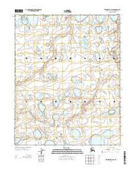 Teshekpuk B-2 SW Alaska Current topographic map, 1:25000 scale, 7.5 X 7.5 Minute, Year 2013