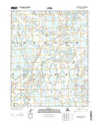 Teshekpuk B-3 NW Alaska Current topographic map, 1:25000 scale, 7.5 X 7.5 Minute, Year 2013