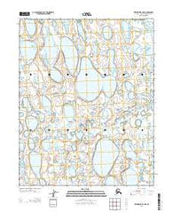 Teshekpuk B-4 NW Alaska Current topographic map, 1:25000 scale, 7.5 X 7.5 Minute, Year 2013