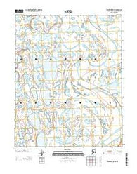 Teshekpuk B-4 SE Alaska Current topographic map, 1:25000 scale, 7.5 X 7.5 Minute, Year 2013