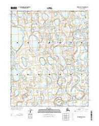 Teshekpuk B-4 SW Alaska Current topographic map, 1:25000 scale, 7.5 X 7.5 Minute, Year 2013