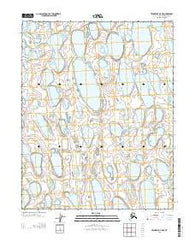 Teshekpuk B-5 NE Alaska Current topographic map, 1:25000 scale, 7.5 X 7.5 Minute, Year 2013
