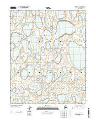 Teshekpuk B-5 SE Alaska Current topographic map, 1:25000 scale, 7.5 X 7.5 Minute, Year 2013