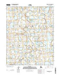 Teshekpuk B-5 SW Alaska Current topographic map, 1:25000 scale, 7.5 X 7.5 Minute, Year 2013