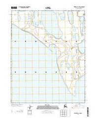 Teshekpuk C-1 NW Alaska Current topographic map, 1:25000 scale, 7.5 X 7.5 Minute, Year 2013