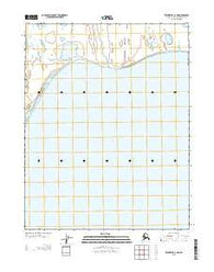 Teshekpuk C-2 NE Alaska Current topographic map, 1:25000 scale, 7.5 X 7.5 Minute, Year 2013