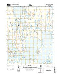 Teshekpuk C-2 NW Alaska Current topographic map, 1:25000 scale, 7.5 X 7.5 Minute, Year 2013