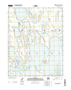 Teshekpuk C-2 NW Alaska Current topographic map, 1:25000 scale, 7.5 X 7.5 Minute, Year 2013