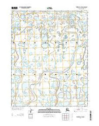 Teshekpuk C-3 NW Alaska Current topographic map, 1:25000 scale, 7.5 X 7.5 Minute, Year 2013